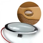 Billet Chrome Oval Universal Bright Led Interior Dome Light Courtesy Map Trunk. Fixed Price $59.95.