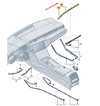 New Audi A6 C8 Right Fibre Optic Conductor Lhd 4K1947198A 4K1-947-198-A. Fixed Price $67.50.