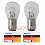 2 Pc Philips Brake Light Bulbs For Rolls-royce Silver Cloud Shadow Be. Fixed Price $10.98.