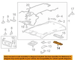 Gm Oem 14-20 Ats,impala,lacrosse Roof Interior Trim-reading Lmp Assy 9059833. Fixed Price $58.89.