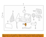 Gm Oem 16-24 Sierra 1500 Front Door Outside Mirrors-lamp 23444108. Fixed Price $82.99.