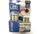 Pilot IL-1157W-15 White Led Car Brake Light Bulb Set, 12V 2PC, (2057,7528). Fixed Price $17.05.