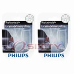 2 Pc Philips Map Light Bulbs For Chevrolet Astro Blazer C1500 Suburban Yv. Fixed Price $26.68.