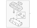 Genuine Audi Reading Lmp Assembly 8W7-947-135-G-6PS. Fixed Price $167.95.