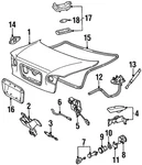 Genuine Ford License Plate Light Assembly YS2Z-13A756-AA. Fixed Price $8.15.