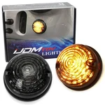 Flush Mount Smoke Lens Amber Led Side Markers/signal Lamps For Classic 50 60 Car. Fixed Price $29.09.