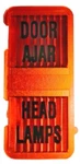 1969-1971 Corvette Door Ajar And Headlamp Tell-tale Lens.. Fixed Price $20.95.