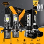 Auxbeam Canbus H13 9006 Led Headlight High Low Fog Lights 6500K White 120W. Fixed Price $122.99.