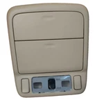 2003-2008 Subaru Forester Overhead Console With Sunroof; Tan. Fixed Price $44.00.
