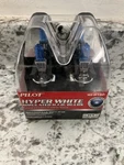 Pilot Automotive WI-H1BP Hyper White Light Bulbs, Pair, Coated Quartz Glass. Fixed Price $8.05.