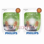 2 Pc Philips Parking Light Bulbs For Oldsmobile 98 Custom Cruiser Delta 88 It. Fixed Price $14.77.