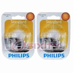 2 Pc Philips Map Light Bulbs For Dodge 400 600 Aries Caravan Charger Dakota Iv. Fixed Price $11.88.