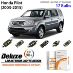 Led Interior Light Kit For Honda Pilot 2003-2015 + License Plate Bulbs. Fixed Price $31.20.