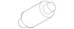 Genuine Nissan Trunk Light Bulb 26447-AQ000. Fixed Price $12.90.