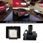 Led License Plate Lights For Mercedes 0999068400 C43 C63 Glc Gle Amg Gt Cla Cls. Fixed Price $18.99.