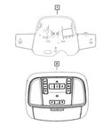 Genuine Mopar Overhead Console 7BG351X9AB. Fixed Price $556.08.