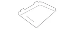 Genuine Nissan Map Light Lens 26431-JF00A. Fixed Price $40.84.