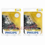 2 Pc Philips High Low Beam Headlight Bulbs Ford Bronco Ii Cougar Es. Fixed Price $14.98.