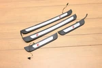12-18 Audi C7 S7 Front & Rear Door Entrance Sill Illuminated Trim Scuff Set Oem. Fixed Price $149.99.