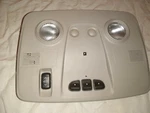 2015 2016 Gmc Acadia Front Overhead Console Assembly Gray Color. Fixed Price $35.00.