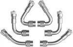 Ckauto 6 Pack 45 Degree 90 135 Metal Angled, Silver. Fixed Price $17.58.