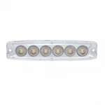United Pacific 36683 High Power Led Super Thin Warning Light, Amber/clear Lens. Fixed Price $55.00.