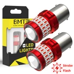 2PC 1156 Red Led Strobe Flash Brake Tail Light Lamp Bulb For Bmw E46 E60 E90 F30. Fixed Price $14.98.