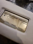 95-01 Bmw 740IL E38 E39 540 Right Front Passenger Sun Visor Gray *flaw*. Fixed Price $33.28.