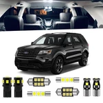 11-PIECES Explorer Led Interior Light Kit Ford 2011 2012 2013 20.... Fixed Price $48.54.