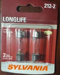 Sylvania Long Life PACK-212-2LL Light Dome Trunk Cargo Area Bulb-new. Fixed Price $14.88.