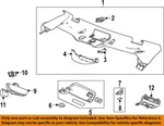 Gm Oem 20-25 Corvette Roof Interior Trim-map Lamp Lens 23314182. Fixed Price $62.54.