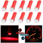 10PCS T5 17 18 27 58 70 74 86 Red 5050SMD Led Wedge Dashboard Gauge Light Bulbs. Fixed Price $7.95.