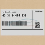 Genuine Bmw 63319475836 -. Fixed Price $58.17.