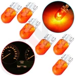 6PCS Amber Glass Instrument Dash Panel Light Car Halogen Bulbs W5W T10 501 194. Fixed Price $8.99.
