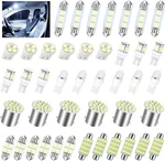 42 Pcs Car Led Lights Kit, Auto Interior Bulbs Set, 6000K 12V T10 For Accessory,. Fixed Price $16.35.