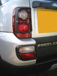 Rear Light Lamp Guards Black For Rover Freelander 1 2004-07 Facelift Tail. Fixed Price $56.43.