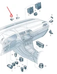 New Volkswagen Tiguan AD1 Sun Irradiation Photosensor 5NA907451A. Fixed Price $59.38.