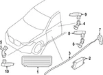 Genuine Bmw Led Lamp 63-31-5-A54-F83. Fixed Price $248.70.