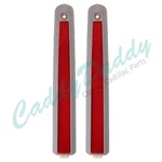 1974 1975 1976 Cadillac Eldorado Rear Bumper Reflector Lenses Pair. Fixed Price $75.00.