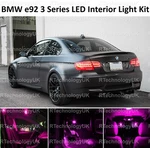 Pink Purple Premium Bmw 3 Series E92 Interior Full Upgrade Led Light Bulbs Kit. Fixed Price $22.82.