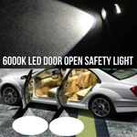 2X Led Car Door Step Courtesy Welcome Light Shadow Puddle White K1 Ford. Fixed Price $21.00.
