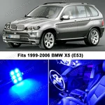 18 Premium Blue Led Lights Interior Package Upgrade For Bmw X5. Fixed Price $31.88.