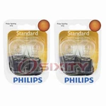 Pc Philips Brake Light Bulbs For Lincoln Mark Lt 2006-2008 Electrical Gg. Fixed Price $12.83.